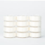 precision polyester thread l style prewound bobbins #202 polar bear dozen pack