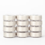 precision polyester thread l style prewound bobbins #208 magic dozen pack