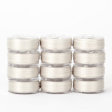 precision polyester thread l style prewound bobbins #208 magic dozen pack