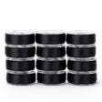 precision polyester thread l style prewound bobbins #213 black dozen pack