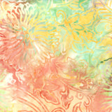 Batiks Flourish Turquoise