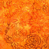 Batiks Briar Rose Balis Orange