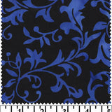 Jasmine Batiks Dark Blue