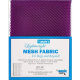 Lightweight Tahiti Purple Mesh Fabric