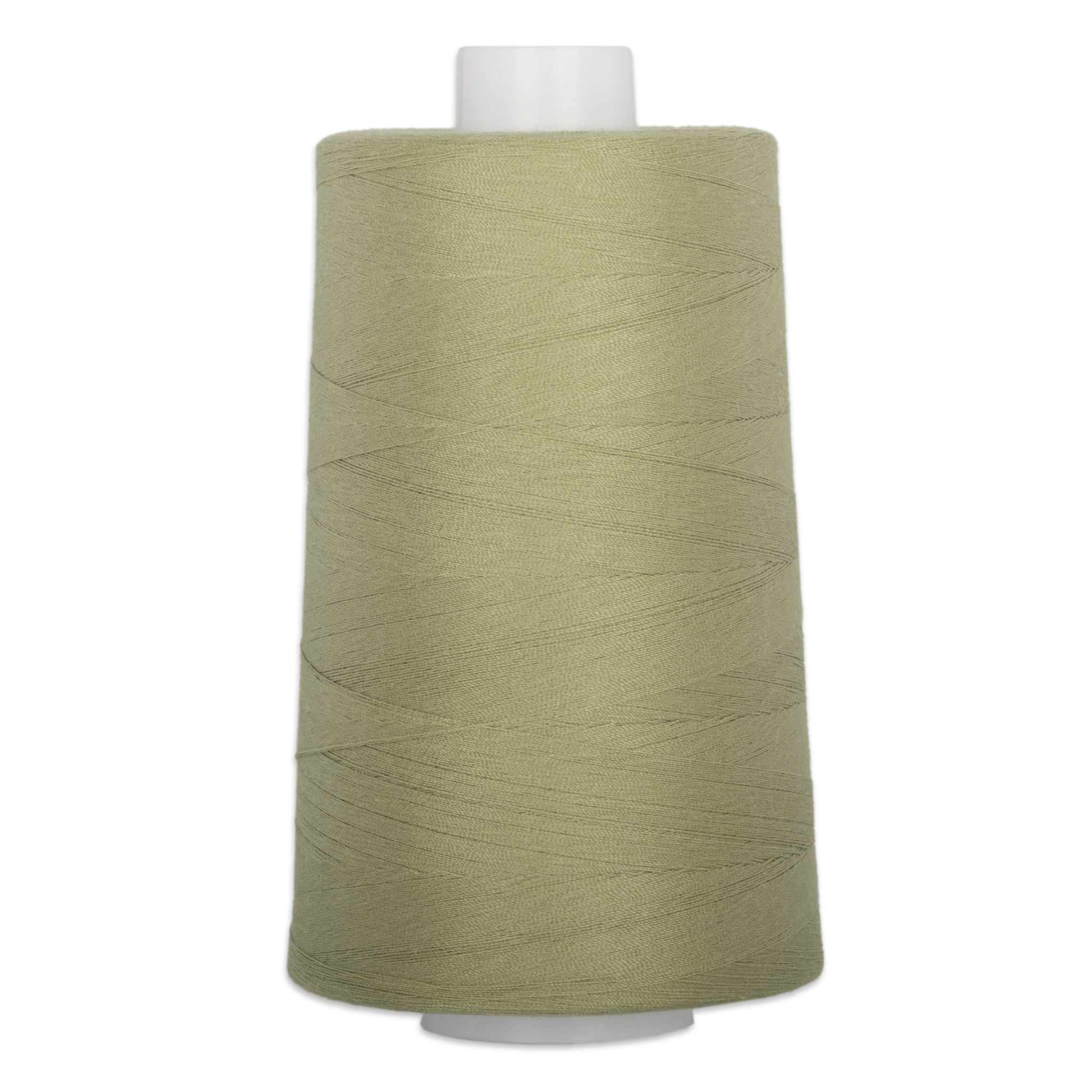 Prairie green polyester quilting thread on 6000 yard cone spool