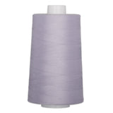Light purple polyester quilting thread on white cone, 40 weight, 6000 yards