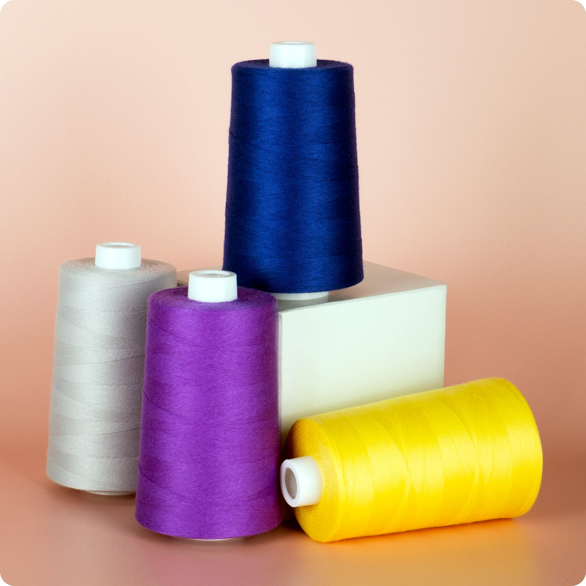 quiltmaker 40 wt. poly-wrapped poly core quilting thread