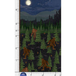 24" Panel showing Bigfoot in the forest.
