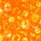 Bali Batik Handpaints Tangerine B