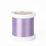 yli threads silk thread 100 wt light plum 204 spool quilting thread