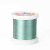yli threads silk thread 100 wt 205 pale aqua quilting thread