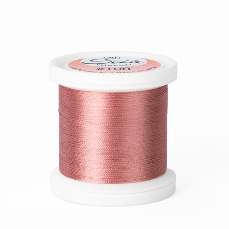 yli threads silk thread 100 wt 211 medium pink spool quilting thread