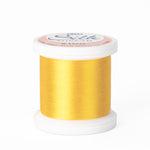 yli threads silk thread 100 wt yellow 229 spool quilting thread