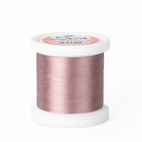 yli threads silk thread 100 wt 257 light dusty rose spool quilting thread