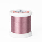 yli threads silk thread 100 wt 259 dusty rose spool quilting thread