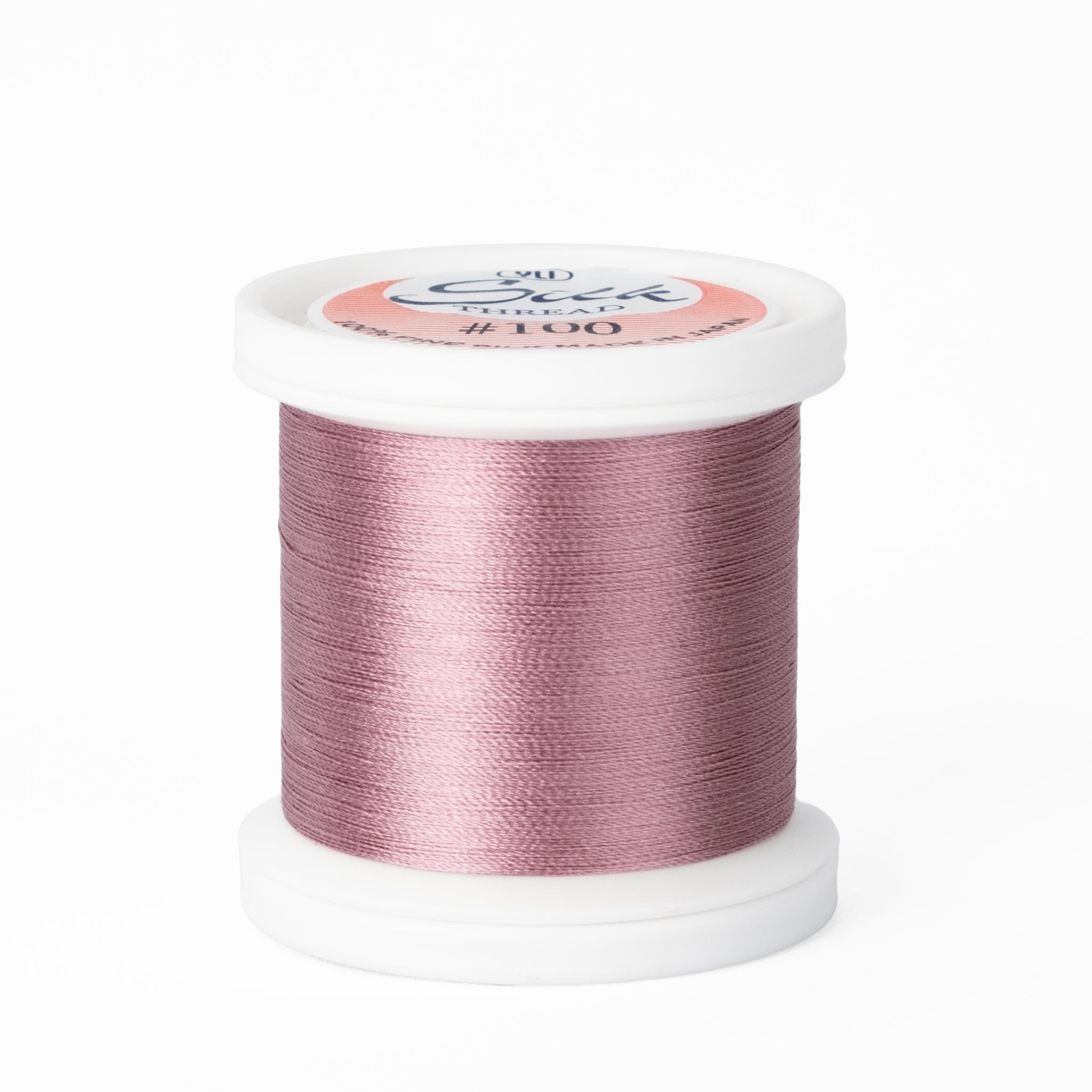 yli threads silk thread 100 wt 259 dusty rose spool quilting thread