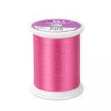 yli threads silk thread 100 wt 268 rose quilting thread