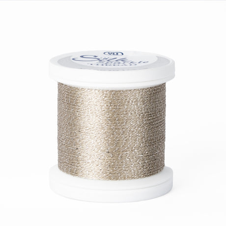 yli threads silk thread 100 wt s24 light silver spool quilting thread