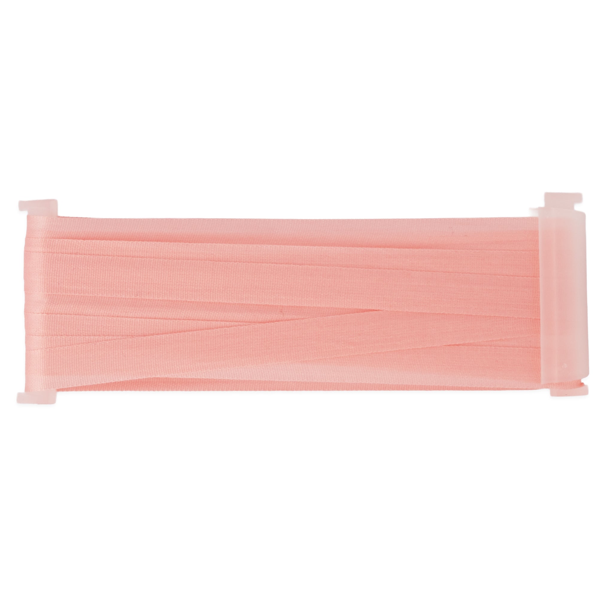 a reel of light pink 4mm silk ribbon