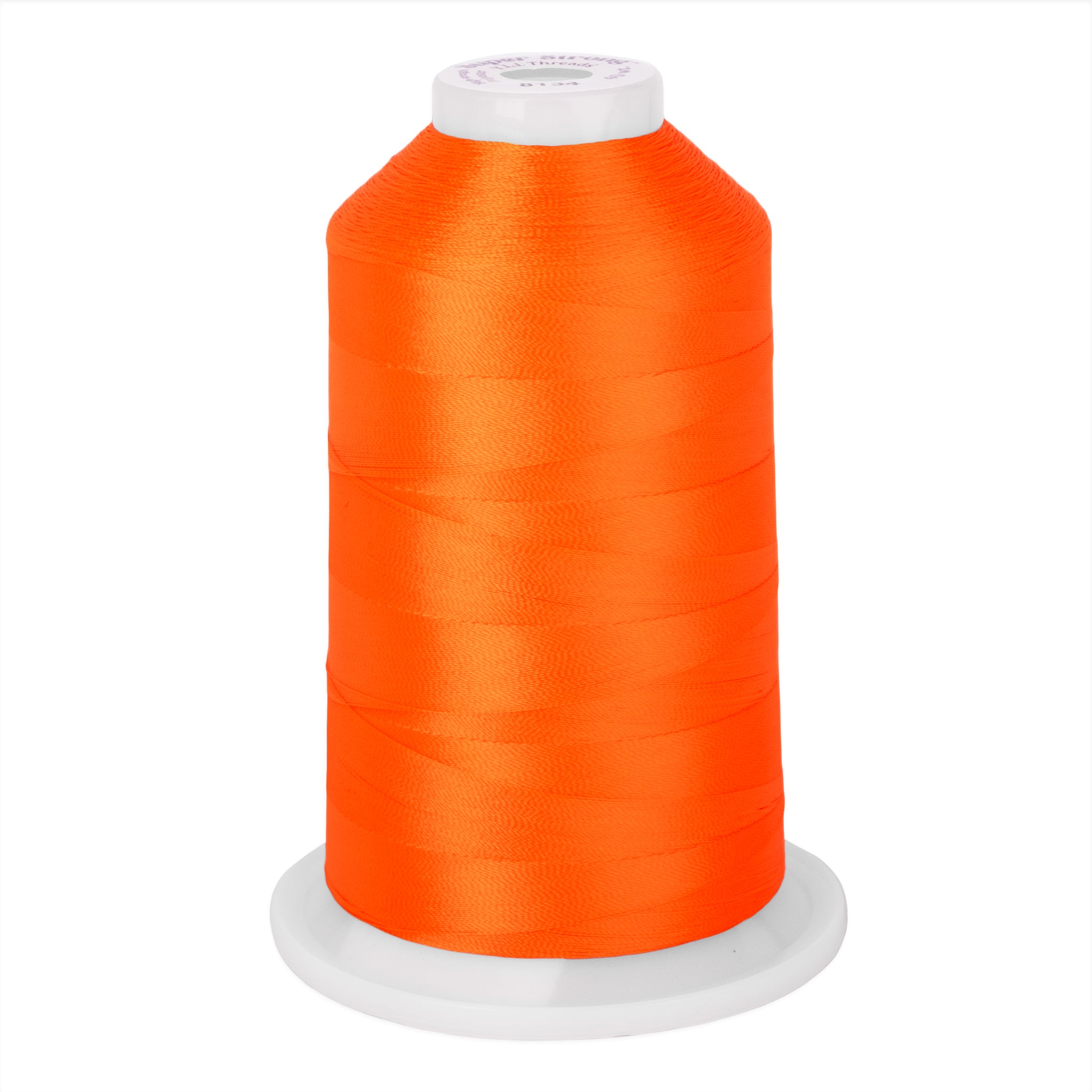 super strong 40 wt polyester quilting thread fluorescent orange 8134