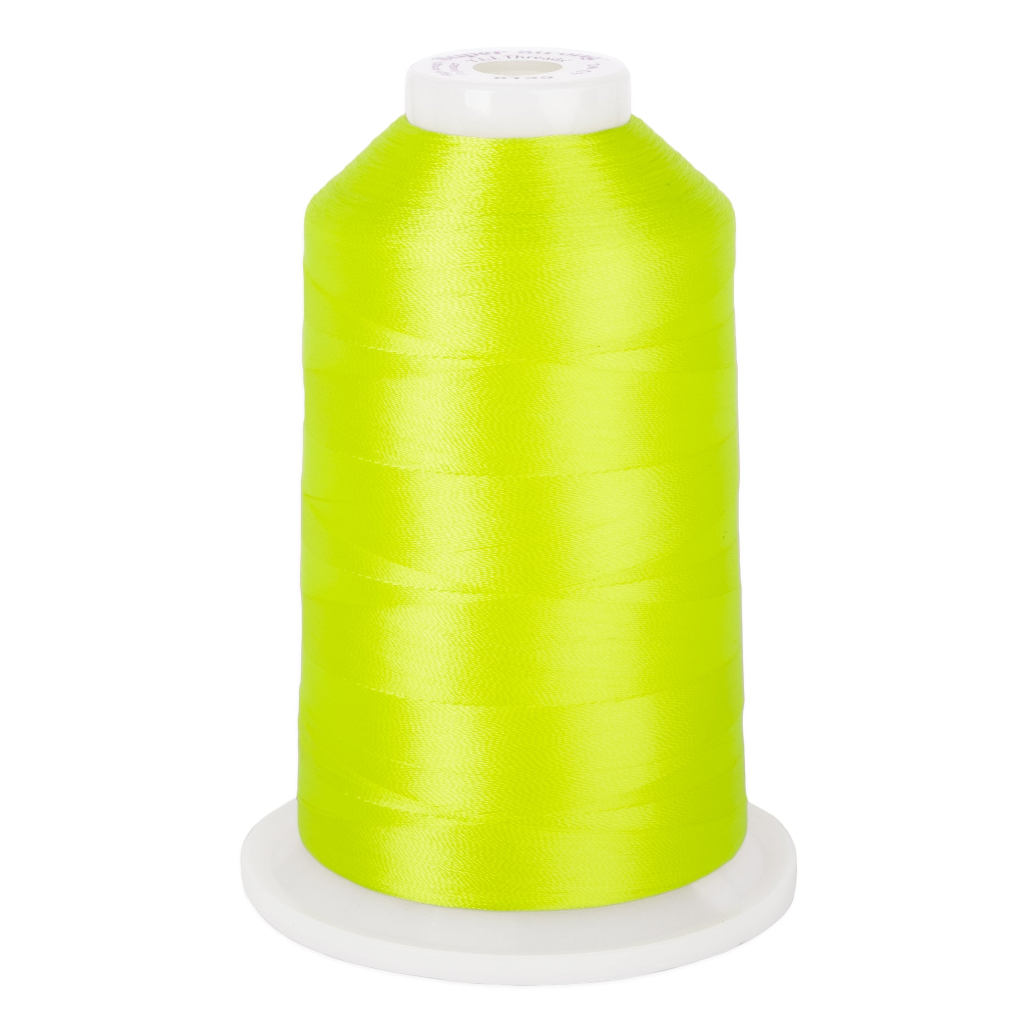super strong 40 wt polyester quilting thread fluorescent yellow 8135