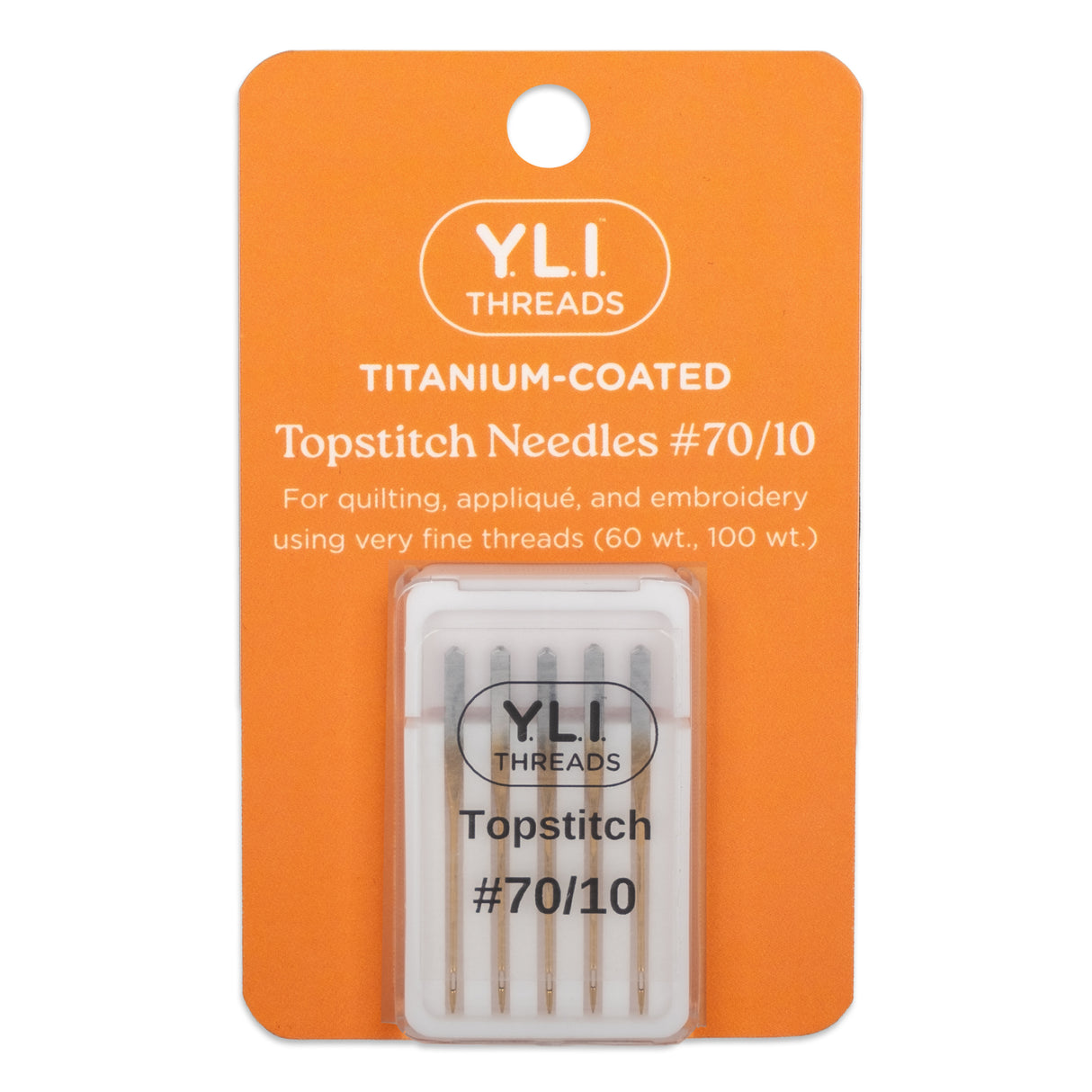 #70/10 Titanium-Coated Topstitch Needles