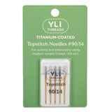 #90/14 Titanium-Coated Topstitch Needles