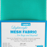 Lightweight Turquoise Mesh Fabric