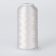 variegated whites and light blues polyester embroidery and quliting thread