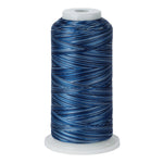 variations trilobal polyester quilting thread 615 tahiti blue cone