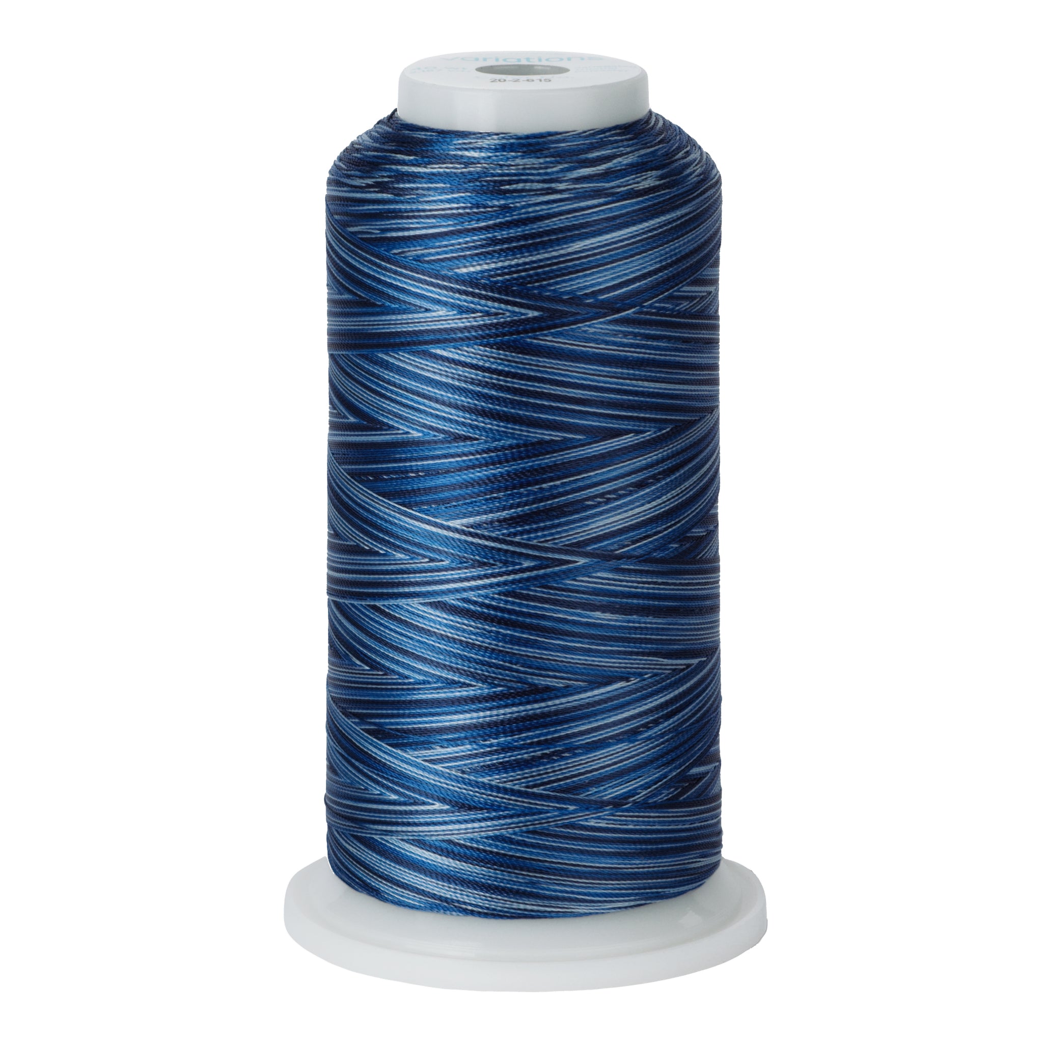 variations trilobal polyester quilting thread 615 tahiti blue cone