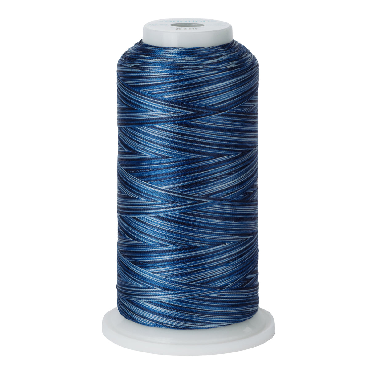 variations trilobal polyester embroidery and quilting thread 615 tahiti blue cone