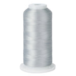 variegated silver polyester embroidery and quliting thread