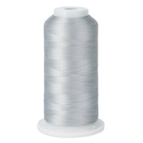 variegated silver polyester embroidery and quliting thread
