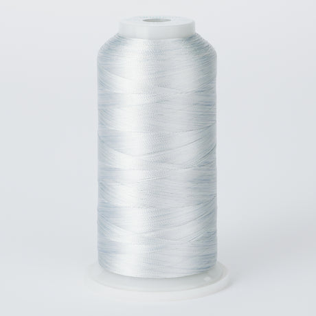 variegated silver polyester embroidery and quliting thread