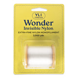 YLI Threads Wonder Invisible Nylon packaging on a white background