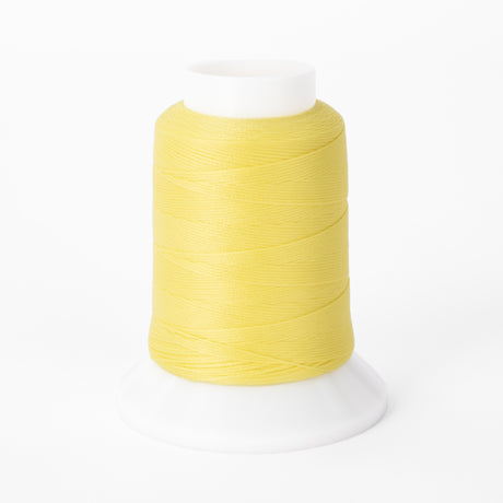 yli threads woolly nylon extra mini cone yellow 317 serger thread