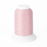 yli threads woolly nylon mini cone sweet pink 004 serger thread
