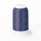 yli threads woolly nylon extra mini cone slate grey 267 serger thread