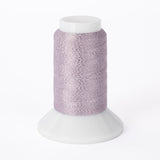 yli threads woolly nylon mini cone pink metallic 317 serger thread