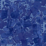 Sanibel Watercolor Splash  Indigo