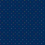 Emily Light Navy Dot