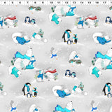 Snow Drift Y4199-5 Toile Light Gray