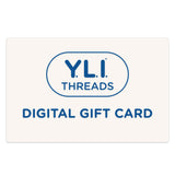 YLI Threads digital gift card on a white background