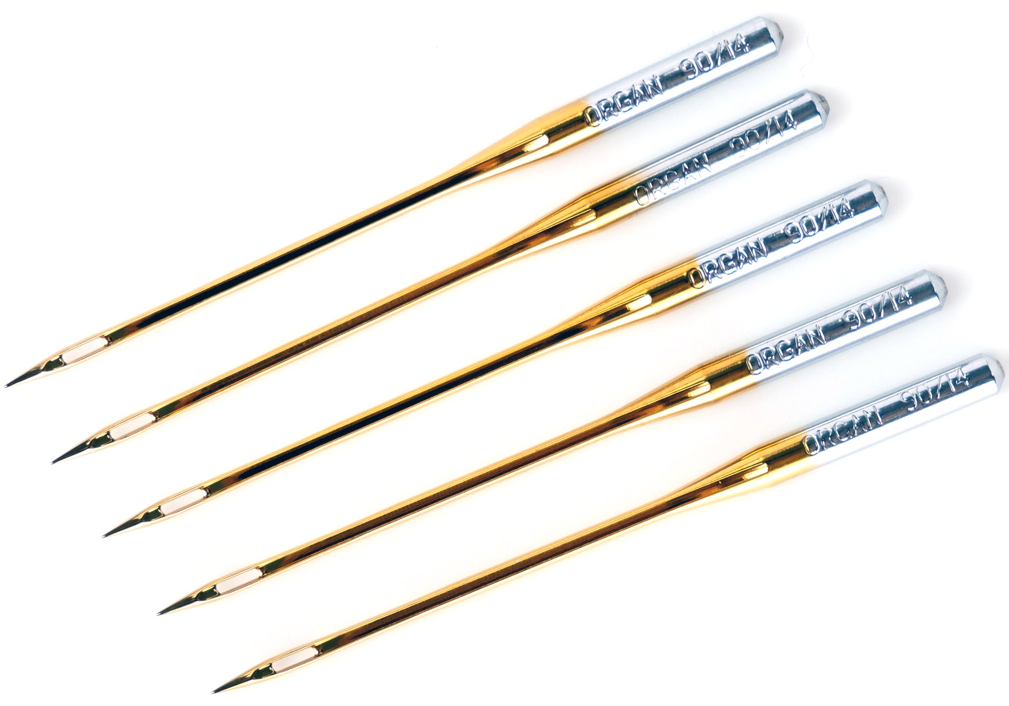 yli threads titanium-coated topstitch needles