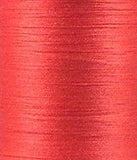Solid Paprika cotton quilting thread, 30 wt. 3-ply