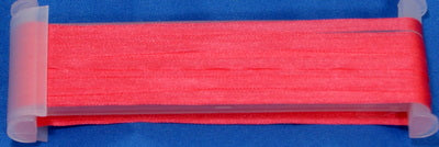 Threadart 100% Pure Silk Ribbon - 7mm Black - No. 002-3 Sizes - 50 Colors