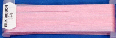 Silk Hand Dyed 1/8 Ribbon 4mm Pink Lime 1yd Japan