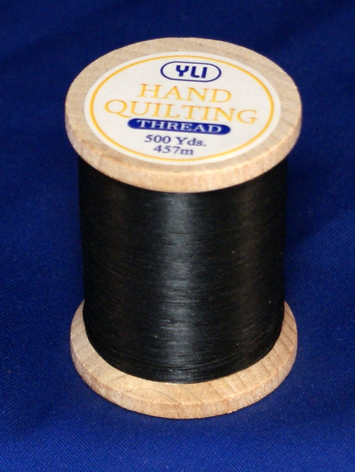 Cotton Hand Quilting Thread 3-Ply 500yd - Grey Blue by YLI - Quilt in a Day  / Thread