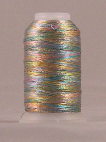 Variegated Metallic Embroidery Thread